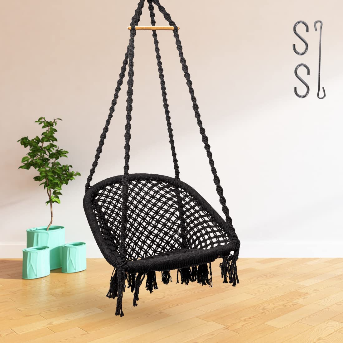 Cotton hanging online swing